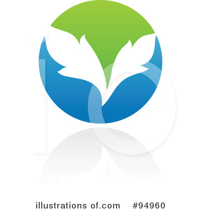 Royalty-Free (RF) Organic Logo Clipart Illustration by elena - Stock Sample #94960