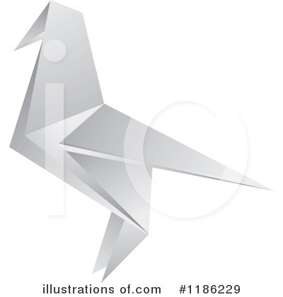 Royalty-Free (RF) Origami Clipart Illustration by Lal Perera - Stock Sample #1186229