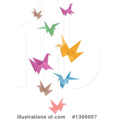 Royalty-Free (RF) Origami Clipart Illustration by BNP Design Studio - Stock Sample #1300057