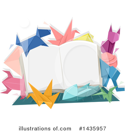 Origami Clipart #1435957 by BNP Design Studio