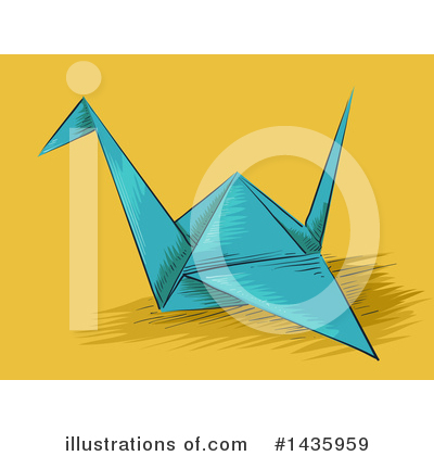 Royalty-Free (RF) Origami Clipart Illustration by BNP Design Studio - Stock Sample #1435959