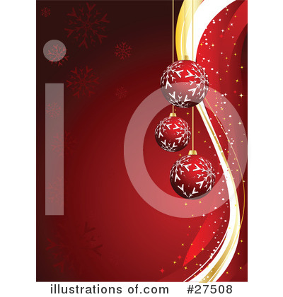 Royalty-Free (RF) Ornaments Clipart Illustration by KJ Pargeter - Stock Sample #27508