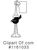 Ostrich Clipart #1161033 by Cory Thoman