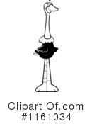 Ostrich Clipart #1161034 by Cory Thoman