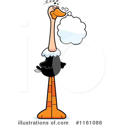 Royalty-Free (RF) Ostrich Clipart Illustration by Cory Thoman - Stock Sample #1161086