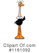 Ostrich Clipart #1161092 by Cory Thoman
