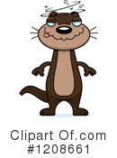 Otter Clipart #1208661 by Cory Thoman