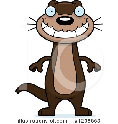 Otter Clipart #1208663 by Cory Thoman