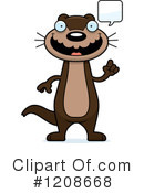 Otter Clipart #1208668 by Cory Thoman