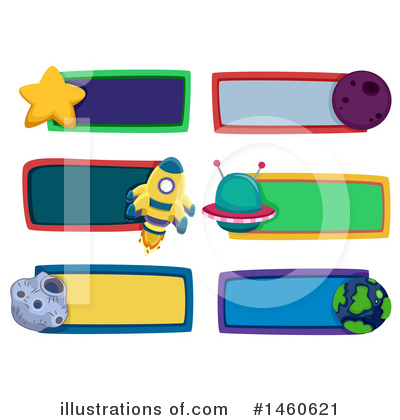 Royalty-Free (RF) Outer Space Clipart Illustration by BNP Design Studio - Stock Sample #1460621
