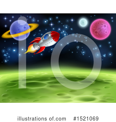 Rocket Clipart #1521069 by AtStockIllustration