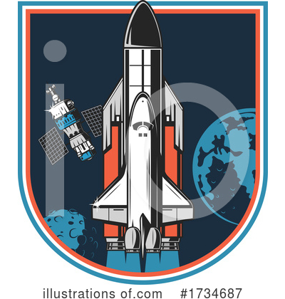 Royalty-Free (RF) Outer Space Clipart Illustration by Vector Tradition SM - Stock Sample #1734687