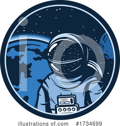 Royalty-Free (RF) Outer Space Clipart Illustration by Vector Tradition SM - Stock Sample #1734699