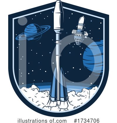 Royalty-Free (RF) Outer Space Clipart Illustration by Vector Tradition SM - Stock Sample #1734706