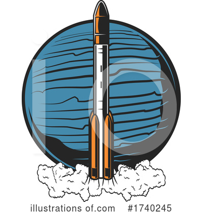 Royalty-Free (RF) Outer Space Clipart Illustration by Vector Tradition SM - Stock Sample #1740245