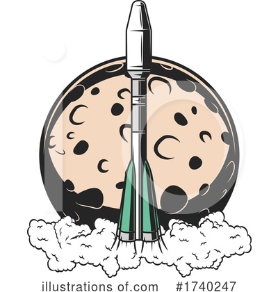 Royalty-Free (RF) Outer Space Clipart Illustration by Vector Tradition SM - Stock Sample #1740247