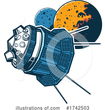 Royalty-Free (RF) Outer Space Clipart Illustration by Vector Tradition SM - Stock Sample #1742503