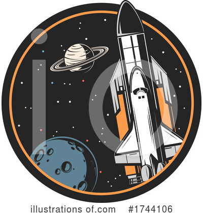 Royalty-Free (RF) Outer Space Clipart Illustration by Vector Tradition SM - Stock Sample #1744106