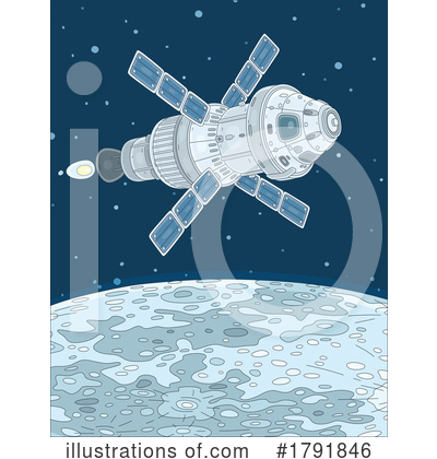 Outer Space Clipart #1791846 by Alex Bannykh