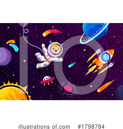 Royalty-Free (RF) Outer Space Clipart Illustration by Vector Tradition SM - Stock Sample #1798784