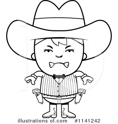 Royalty-Free (RF) Outlaw Clipart Illustration by Cory Thoman - Stock Sample #1141242