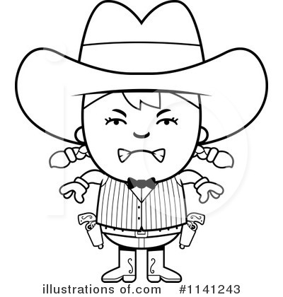 Royalty-Free (RF) Outlaw Clipart Illustration by Cory Thoman - Stock Sample #1141243