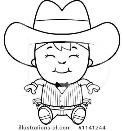 Royalty-Free (RF) Outlaw Clipart Illustration by Cory Thoman - Stock Sample #1141244