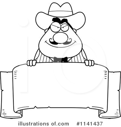 Royalty-Free (RF) Outlaw Clipart Illustration by Cory Thoman - Stock Sample #1141437