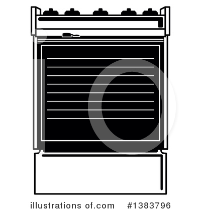 Oven Clipart #1383796 by Frisko