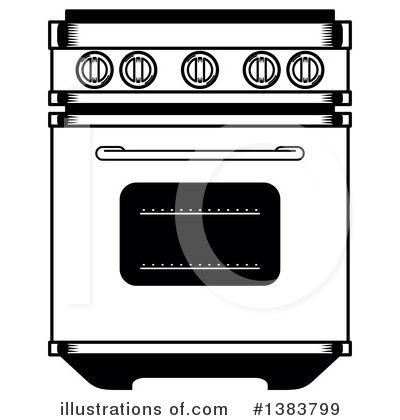 Oven Clipart #1383799 by Frisko