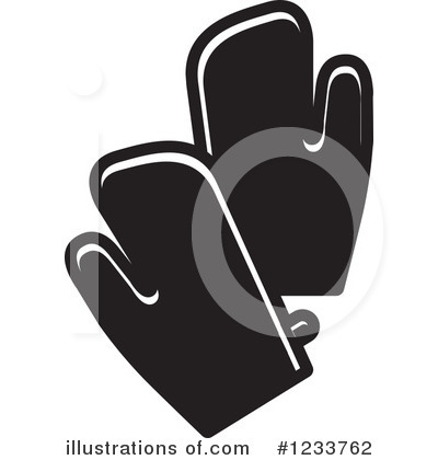 Royalty-Free (RF) Oven Mitt Clipart Illustration by Lal Perera - Stock Sample #1233762