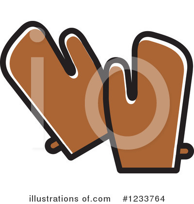 Oven Mitt Clipart #1233764 by Lal Perera