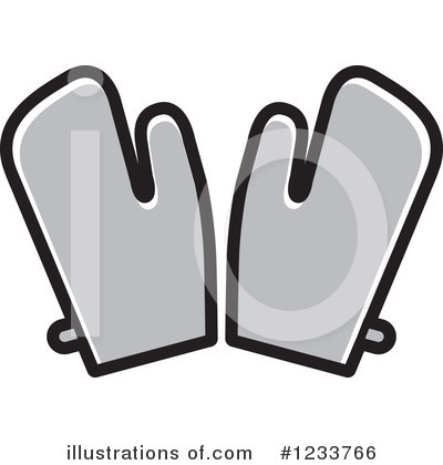 Royalty-Free (RF) Oven Mitt Clipart Illustration by Lal Perera - Stock Sample #1233766