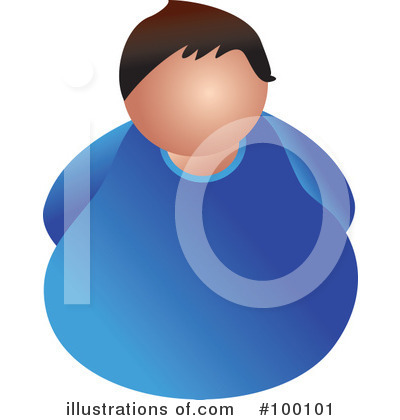 Royalty-Free (RF) Overweight Clipart Illustration by Prawny - Stock Sample #100101