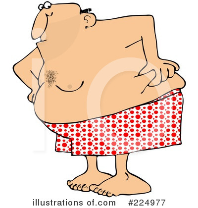 Fat Man Clipart #224977 by djart
