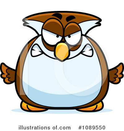Royalty-Free (RF) Owl Clipart Illustration by Cory Thoman - Stock Sample #1089550