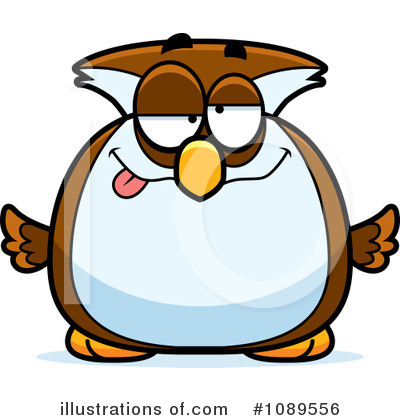 Royalty-Free (RF) Owl Clipart Illustration by Cory Thoman - Stock Sample #1089556