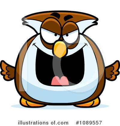 Royalty-Free (RF) Owl Clipart Illustration by Cory Thoman - Stock Sample #1089557