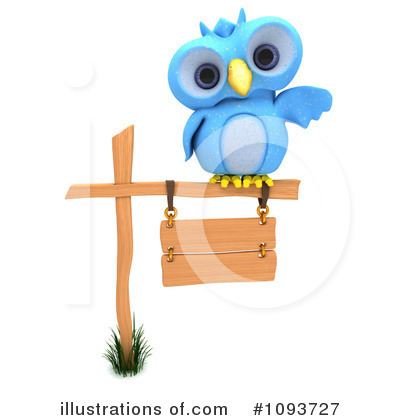 Royalty-Free (RF) Owl Clipart Illustration by KJ Pargeter - Stock Sample #1093727