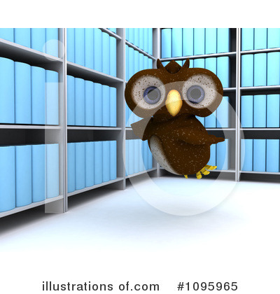 Royalty-Free (RF) Owl Clipart Illustration by KJ Pargeter - Stock Sample #1095965