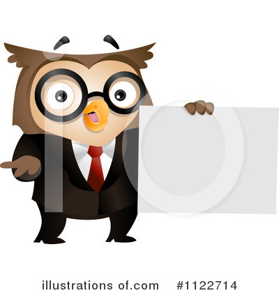 Royalty-Free (RF) Owl Clipart Illustration by BNP Design Studio - Stock Sample #1122714