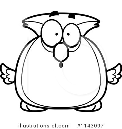 Royalty-Free (RF) Owl Clipart Illustration by Cory Thoman - Stock Sample #1143097