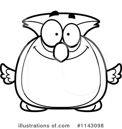 Royalty-Free (RF) Owl Clipart Illustration by Cory Thoman - Stock Sample #1143098