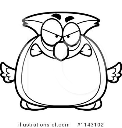 Royalty-Free (RF) Owl Clipart Illustration by Cory Thoman - Stock Sample #1143102