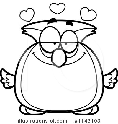 Royalty-Free (RF) Owl Clipart Illustration by Cory Thoman - Stock Sample #1143103