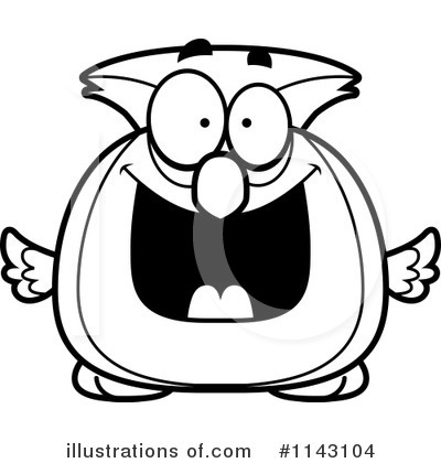 Royalty-Free (RF) Owl Clipart Illustration by Cory Thoman - Stock Sample #1143104