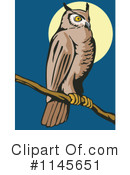 Owl Clipart #1145651 by patrimonio