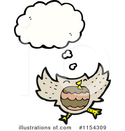 Royalty-Free (RF) Owl Clipart Illustration by lineartestpilot - Stock Sample #1154309