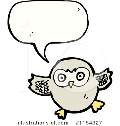Royalty-Free (RF) Owl Clipart Illustration by lineartestpilot - Stock Sample #1154327