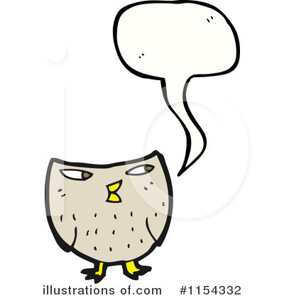 Royalty-Free (RF) Owl Clipart Illustration by lineartestpilot - Stock Sample #1154332